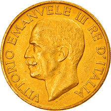 Italia, Vittorio Emanuele III, 100 Lire, 1923, Rome, Oro, PCGS, AU58, KM:65
