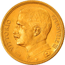 Italie, Victor-Emmanuel III, 20 Lire, 1912, Rome, Or, PCGS, Cleaned UNC Detail