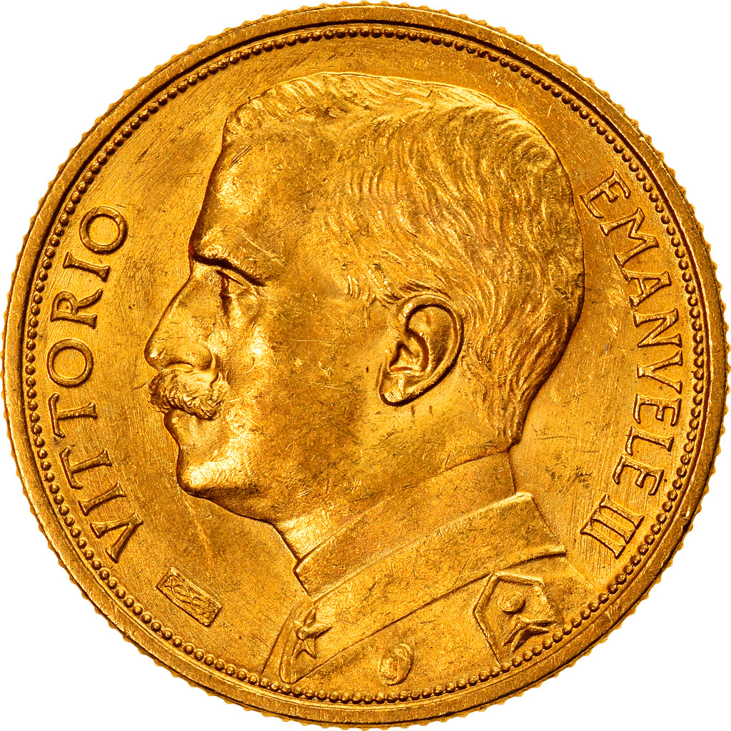 Italy, Vittorio Emanuele III, 20 Lire, 1912, Rome, Gold, PCGS, MS63