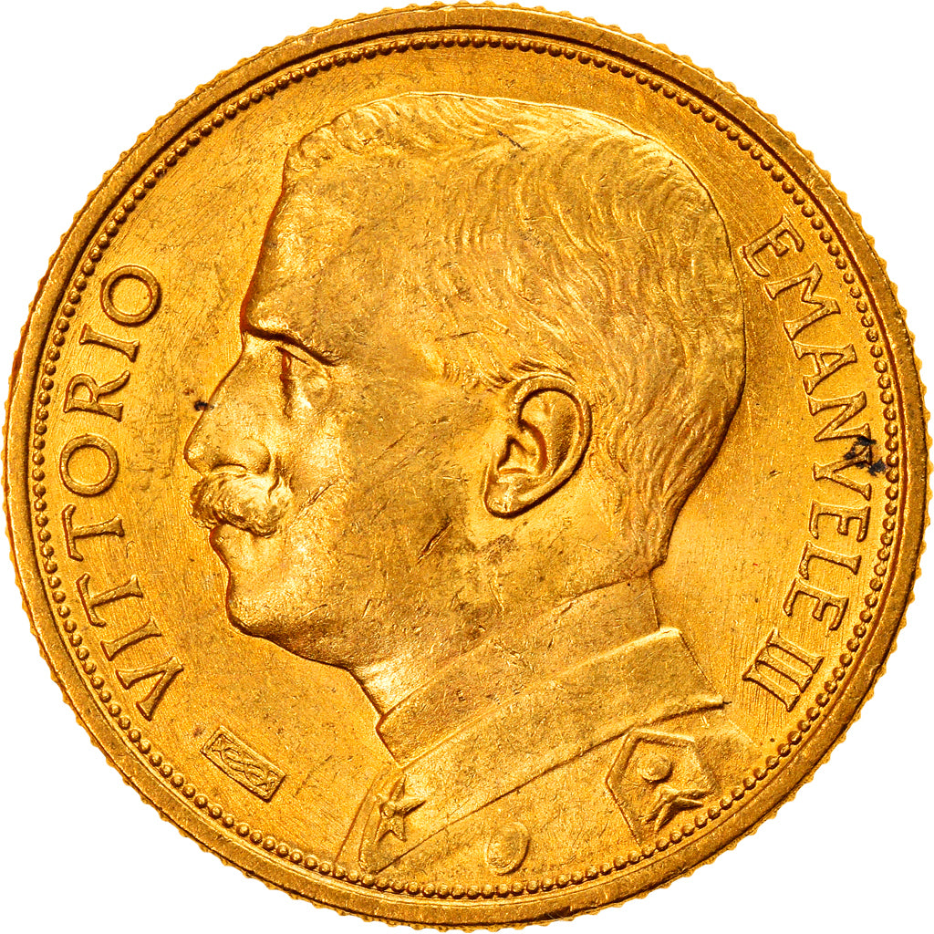 Italy, Vittorio Emanuele III, 20 Lire, 1912, Rome, Gold, PCGS, MS63