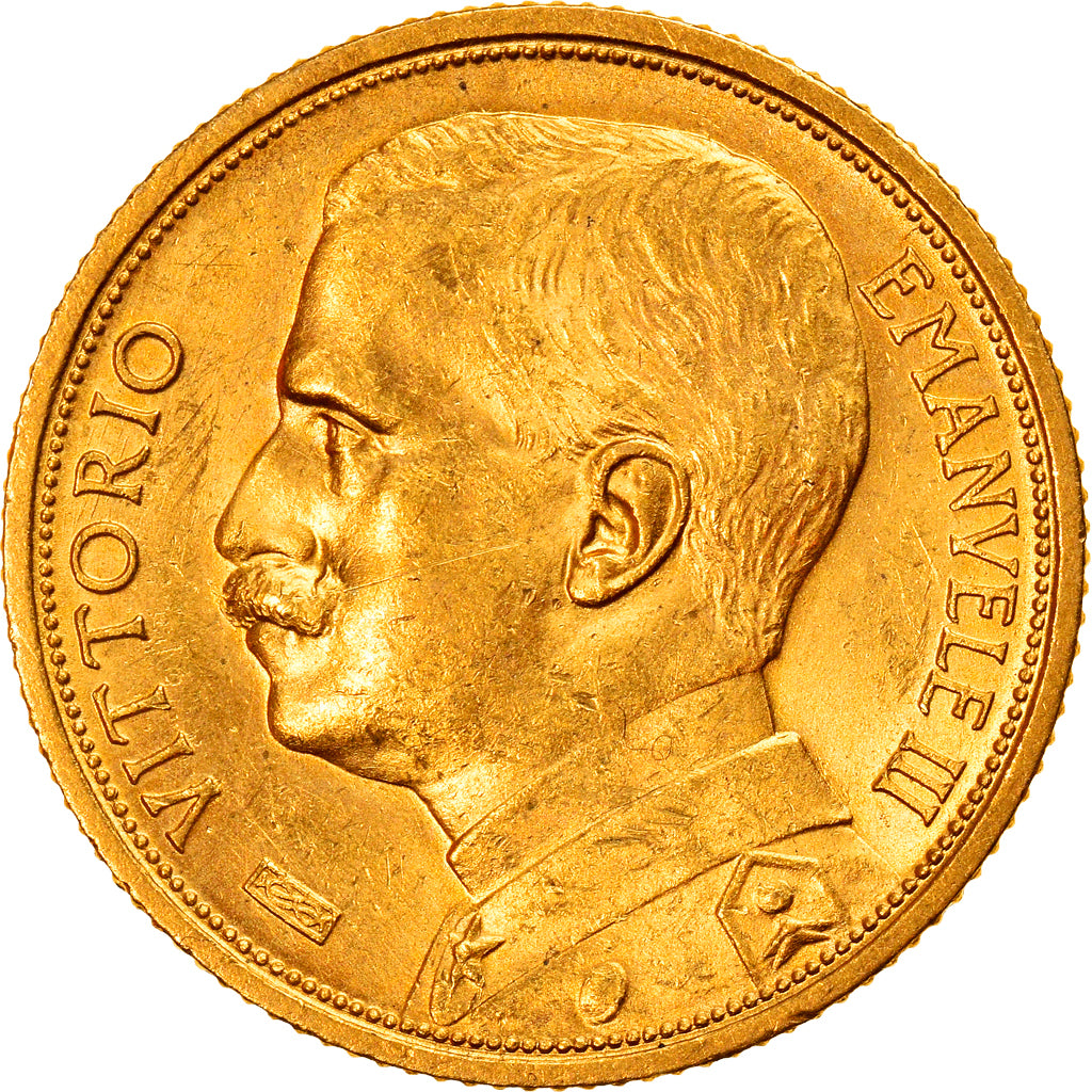 Italy, Vittorio Emanuele III, 20 Lire, 1912, Rome, Gold, PCGS, MS63
