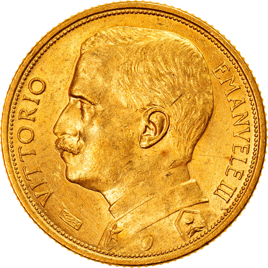 Italie, Victor-Emmanuel III, 20 Lire, 1912, Rome, Or, PCGS, MS63, Friedberg:28