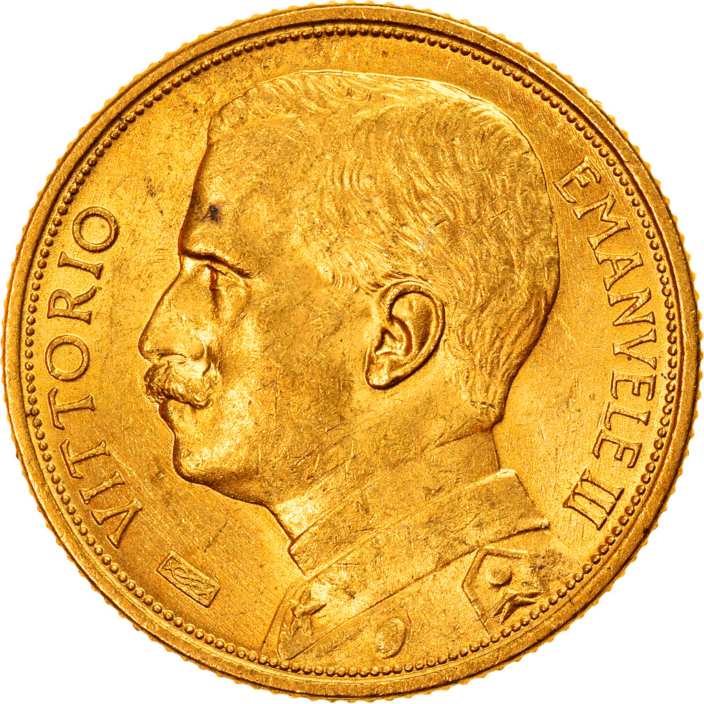 Italie, Victor-Emmanuel III, 20 Lire, 1912, Rome, Or, PCGS, MS62, Friedberg:28