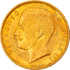 Italy, Vittorio Emanuele III, 20 Lire, 1905, Rome, Rare, Gold, PCGS, MS64