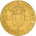 Frankreich, Henri II, Ecu d'or aux croissants, 1552, Paris, Gold, VZ