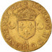 Francia, Henri II, Ecu d'or aux croissants, 1552, Paris, Oro, EBC, Gadoury:388