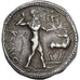 Bruttium, Stater, ca. 500-480 BC, Kaulonia, Silver, AU(55-58), HGC:1-1417, HN