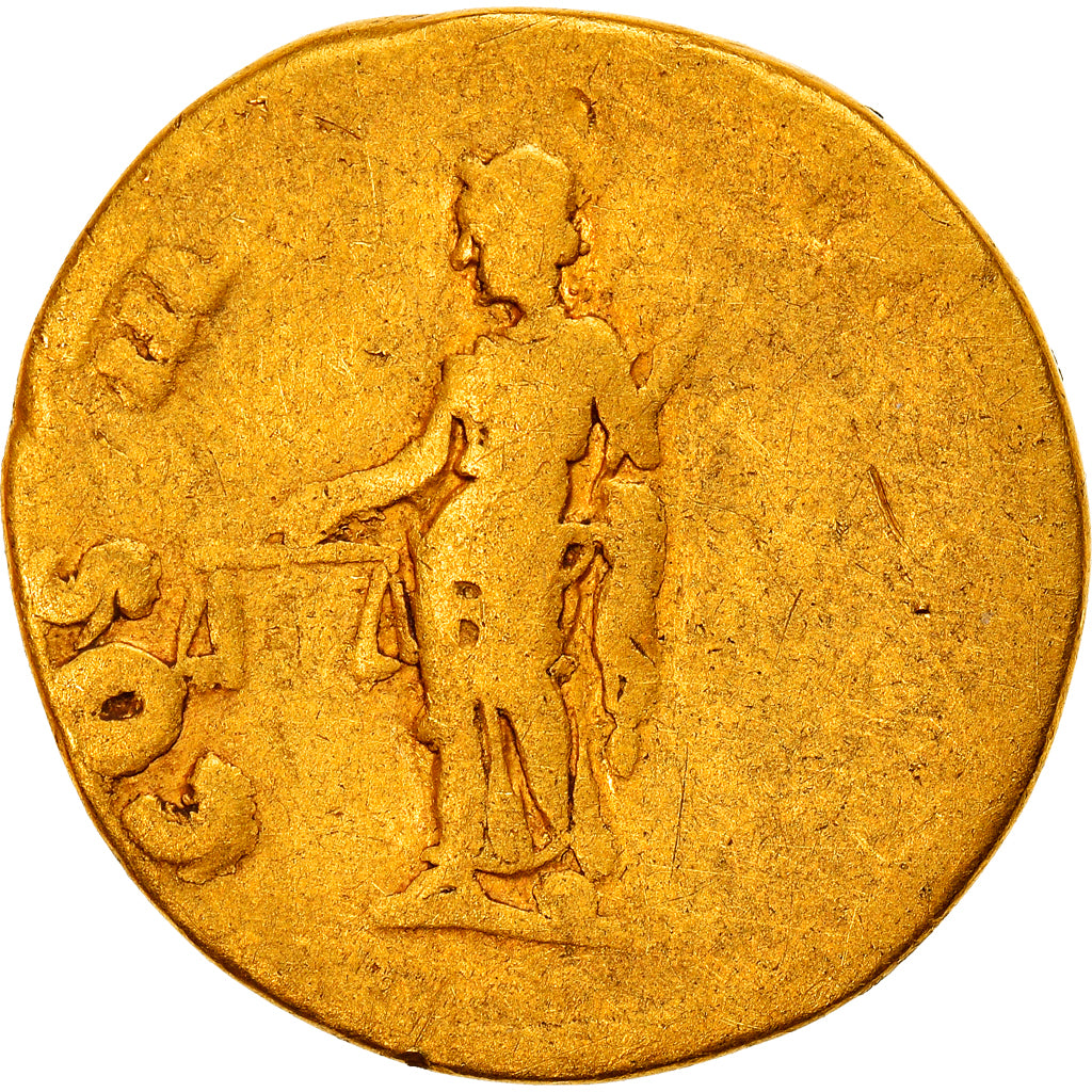 Vespasius, Aureus, 71, Lyon - Lugdunum, Goud, ZG+, RIC:1112