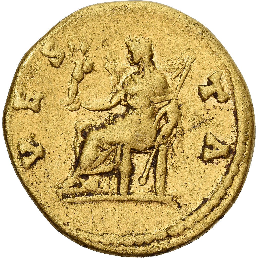 Sabina, Aureus, 133-135, Rome, Very rare, Gold, VF(30-35), RIC:2553