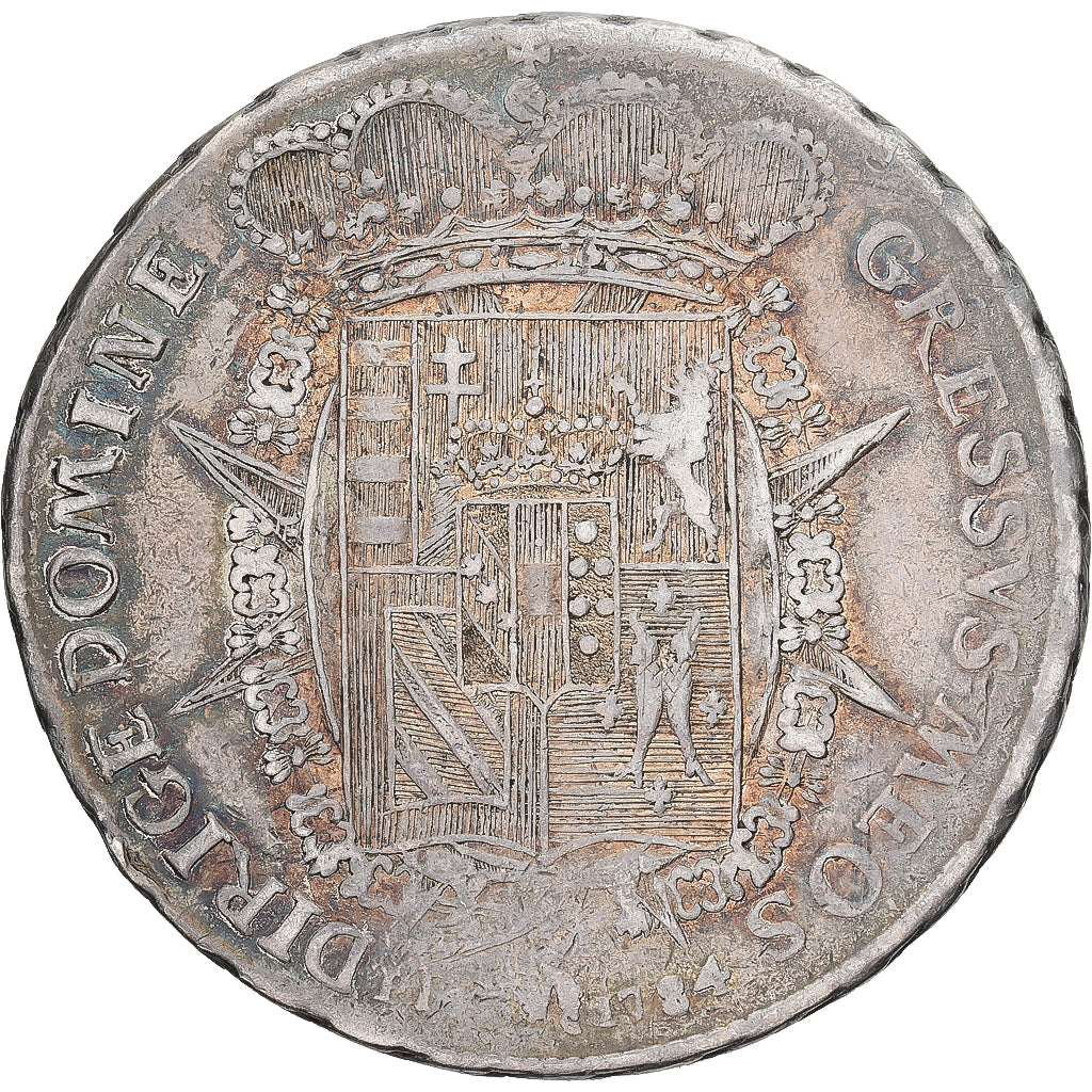 Grand Duchy of Tuscany, Pietro Leopoldo, Francescone, 10 Paoli, 1784, Florence