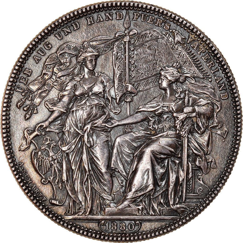Autriche, François Joseph Ier, 2 Florin, 1880, Vienne, Argent, SUP+