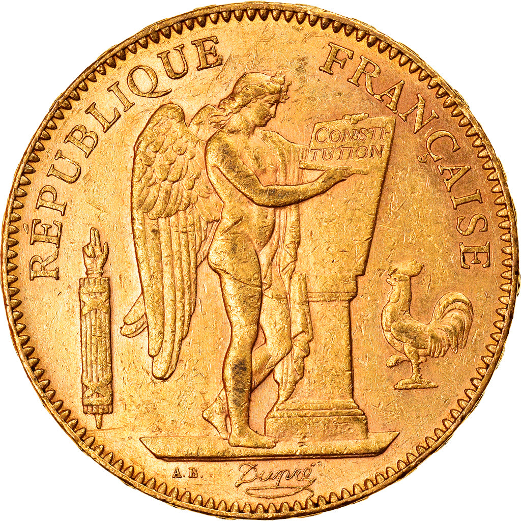 France, 50 Francs, Génie, 1904, Paris, Or, TTB+, Gadoury:1113, KM:831