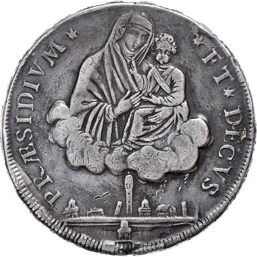 Monnaie, États italiens, PAPAL STATES-BOLOGNA, 10 Paoli, Scudo, 1797, Bologna