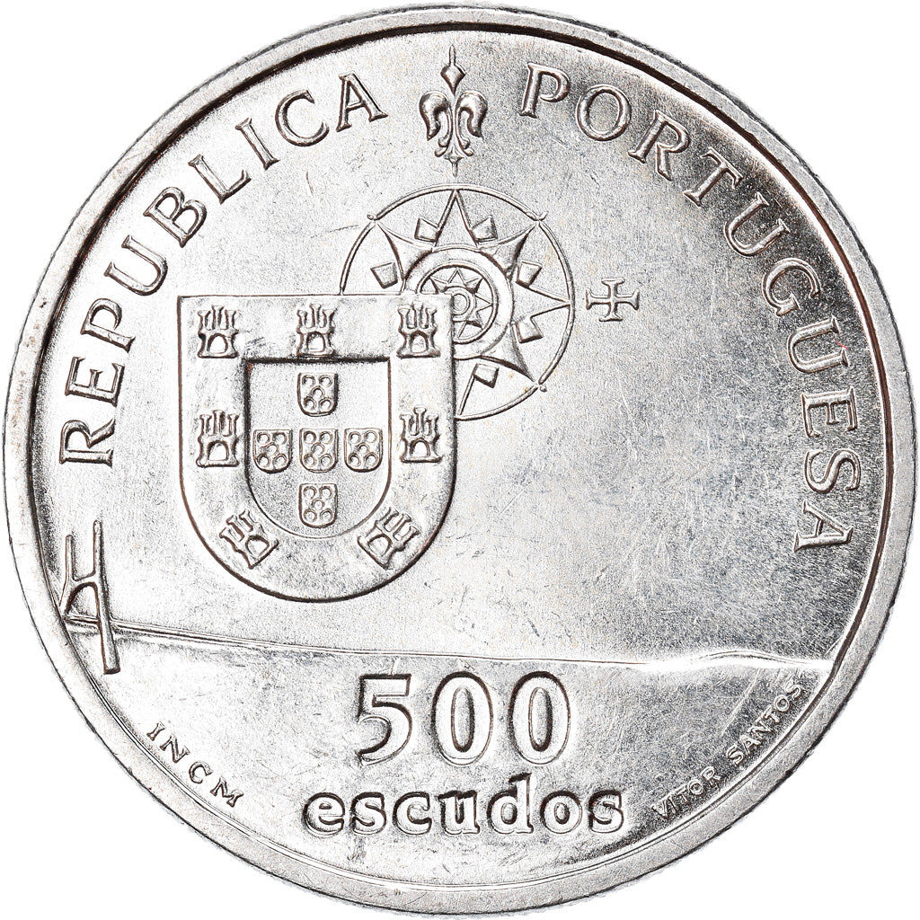 Monnaie, Portugal, 500 Escudos, 1998, SPL, Argent, KM:705