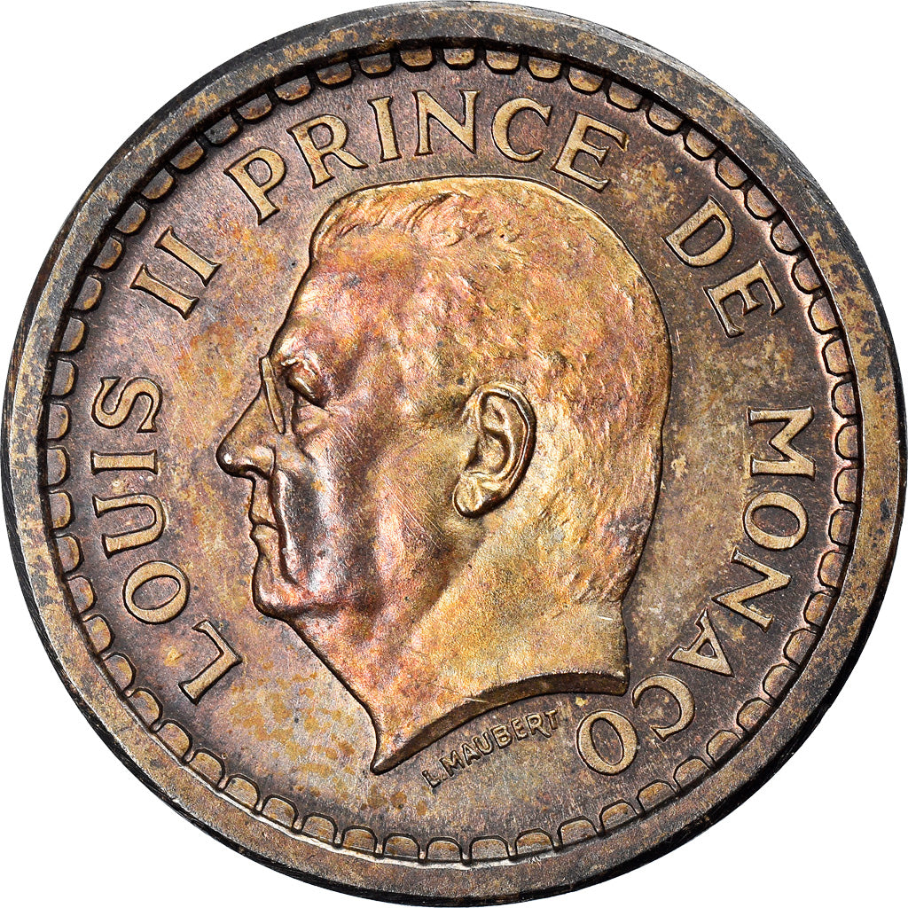 Moneta, Monaco, Franc, Undated (1943), ESSAI, SPL+, Argento, KM:E9