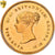 Groot Bretagne, 1/4 Sovereign, 1853, London, Proof, Goud, PCGS, PR64DCAM