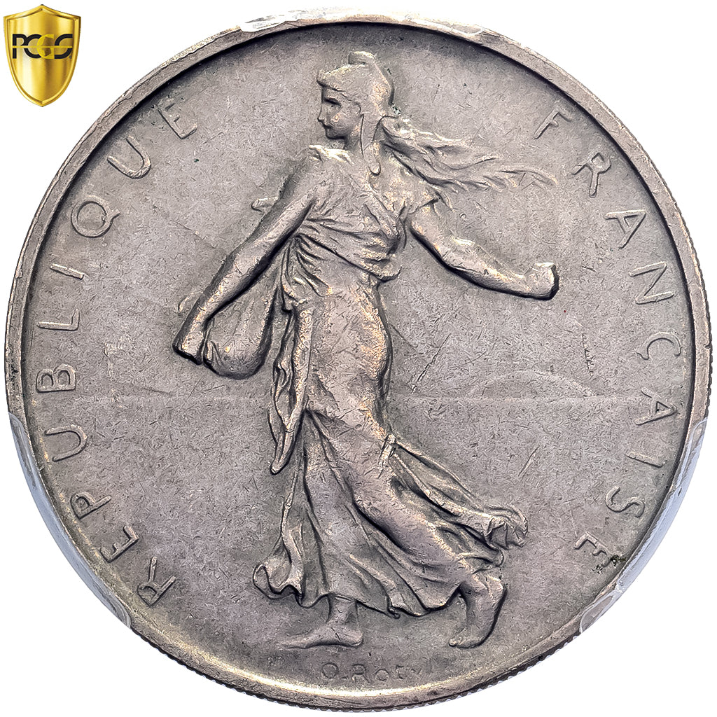 Münze, Frankreich, Semeuse, 5 Francs, 1967, Paris, Pré-série, PCGS, SP53