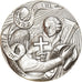 France, Medal, Saint Louis, History, MS(60-62), Silvered bronze