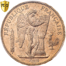 France, 50 Francs, Génie, 1904, Paris, Or, PCGS, MS63, Gadoury:1113, KM:831