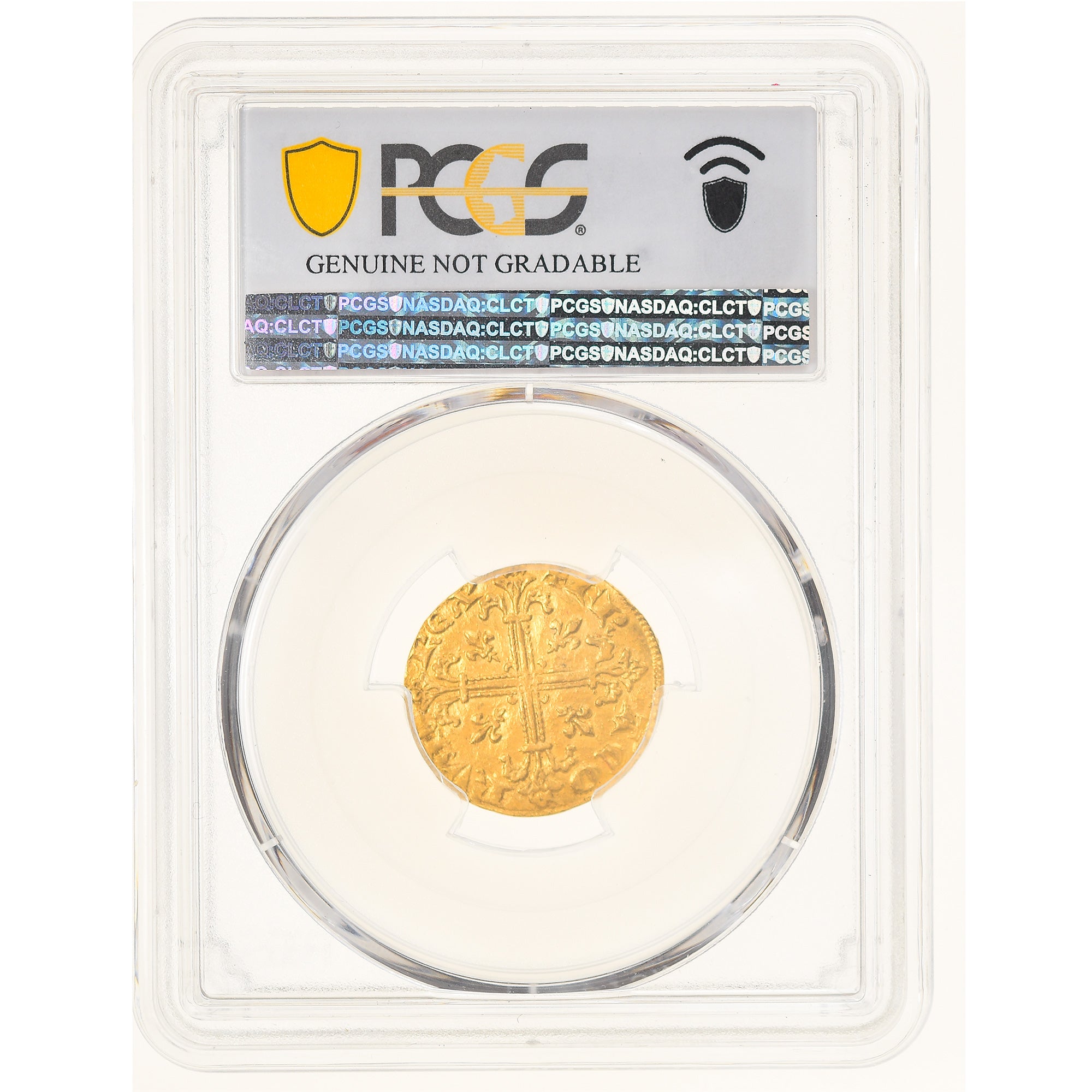 Francia, Philippe IV le Bel, Petit Royal d'or, 1290, Oro, PCGS, Genuine
