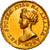 Estados Alemães, Medaille de 5 Ducat, 1722, Dourado, MS(63)