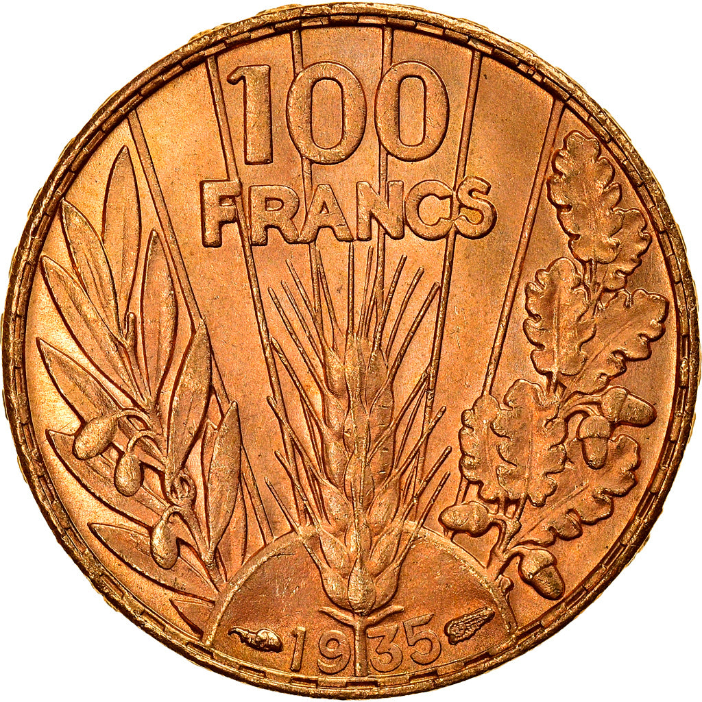 France, 100 Francs, Bazor, 1935, Paris, Or, SUP+, Gadoury:1148, KM:880