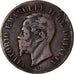 Münze, Italien, Vittorio Emanuele II, 2 Centesimi, 1861, Naples, S, Kupfer