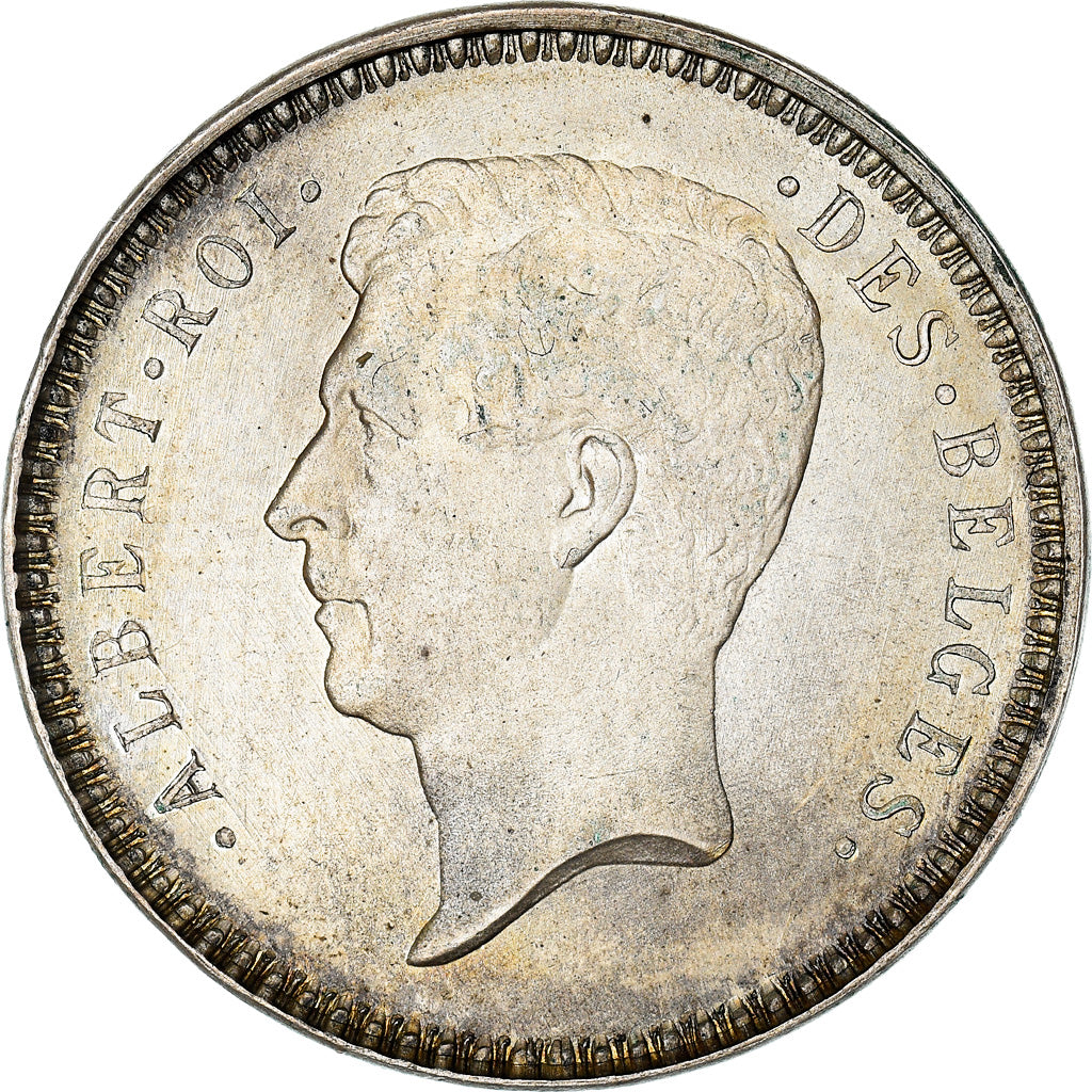 Coin, Belgium, 20 Francs/4 Belgas, Brussels, Proof, MS(64), Argent