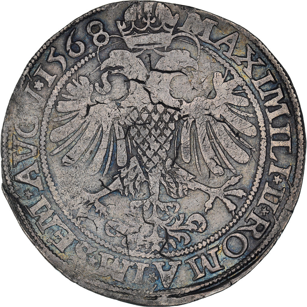 Münze, Belgien, Gerard De Groesbeeck, Rixdaler, 1568, Hasselt, SS, Silber