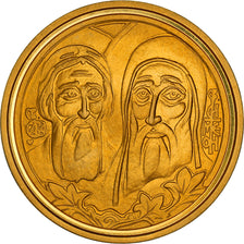 Yougoslavie, 6000 Novih Dinara, Chilandar, 1998, Or, PCGS, PR67DCAM, KM:178