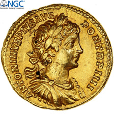 Caracalla, Aureus, 201, Rome, Pedigree, Or, NGC, Ch XF 5/5-2/5, RIC:52