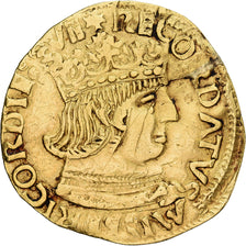 Kingdom of Naples, Ferdinando I, Ducato, 1458-1494, Naples, Oro, MBC