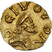 França, Domoaldo, Triens, 620-675, Neuvy, Dourado, AU(55-58), Belfort:Manque