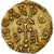 Moneta, Francja, Domoaldo, Triens, 620-675, Neuvy, AU(55-58), Złoto