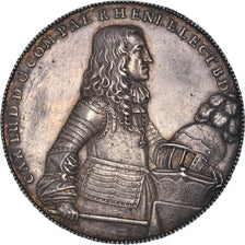 Deutschland, Medaille, Karl Ludwig, Heidelberg, 1660, Silber, J. Linck, VZ