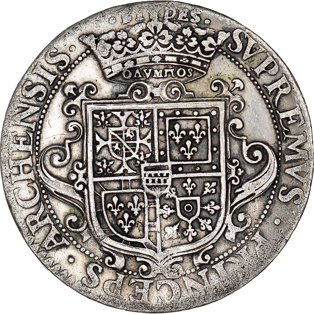 Principado de Arches, Charles Ier de Gonzague, XXX Sols, 1611, Prata, VF(30-35)