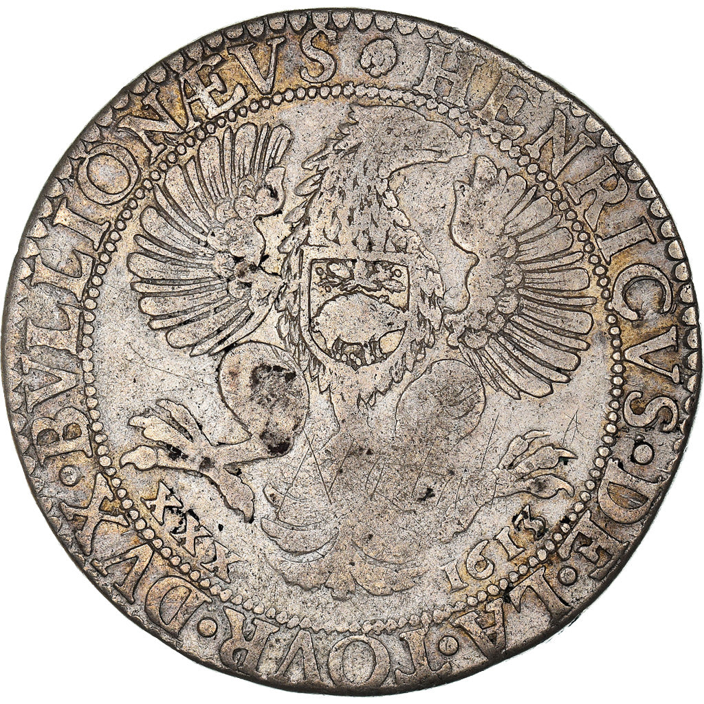 Coin, FRENCH STATES, BOUILLON & SEDAN, ECU, 30 Sous, 1613, Sedan, VF(30-35)