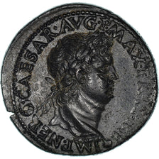 Nero, Dupondius, 62-68, Lugdunum, Bronze, MS(60-62), RIC:522