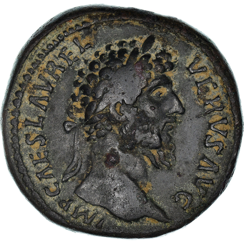 Lucius Verus, Sesterz, 161-162, Rome, Bronze, S+, RIC:1321