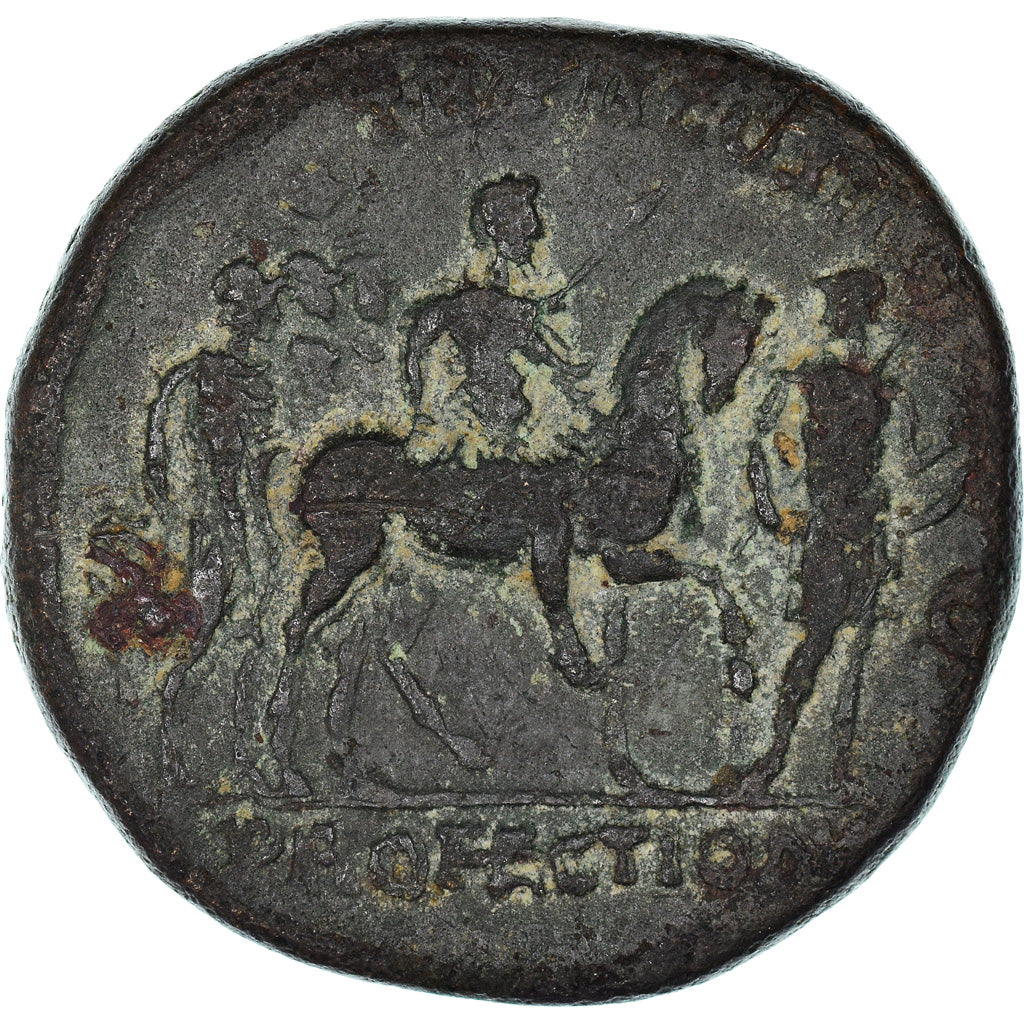 Lucius Verus, Sesterz, 161-162, Rome, Bronze, S+, RIC:1321