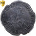 Monaco, Honore II, 3 Sols, Pezetta, 1648, Monaco, Billon, PCGS, Environmental