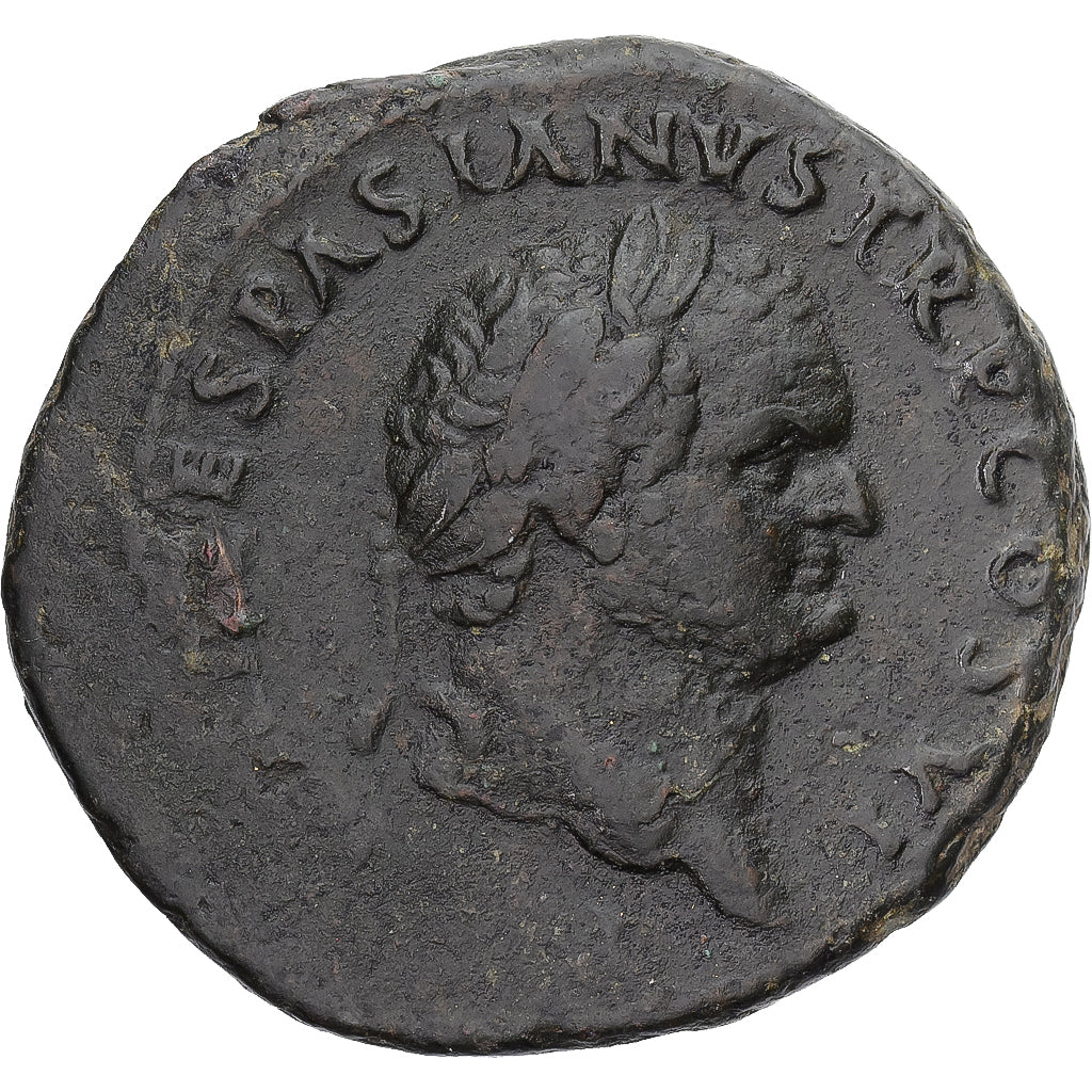 Moneda, Titus, As, Roma, Rare, MBC+, Bronce, RIC:1036