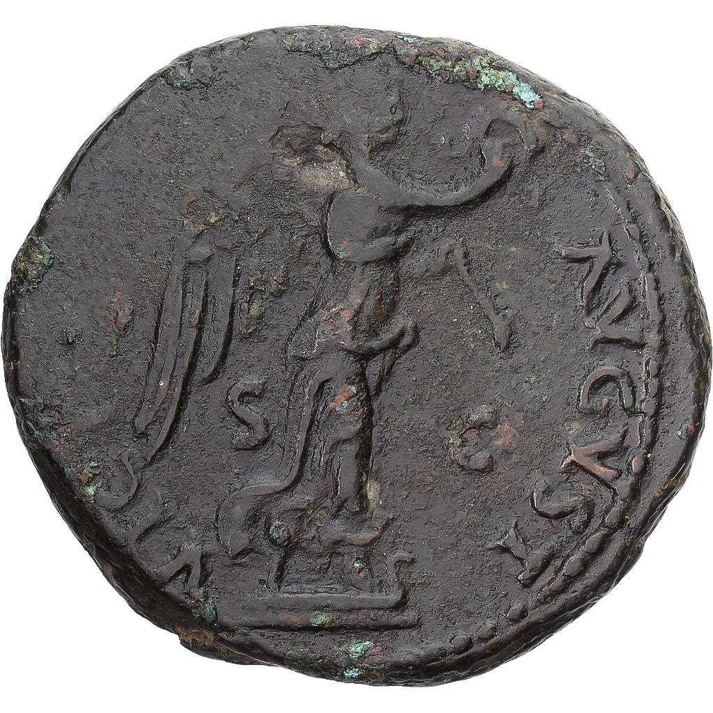 Moneda, Titus, As, Roma, Rare, MBC+, Bronce, RIC:1036