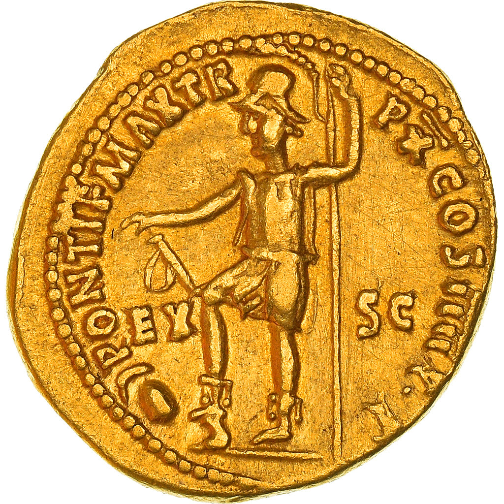 Nero, Aureus, 63-64, Rome, Very rare, Gold, EF(40-45), RIC:40