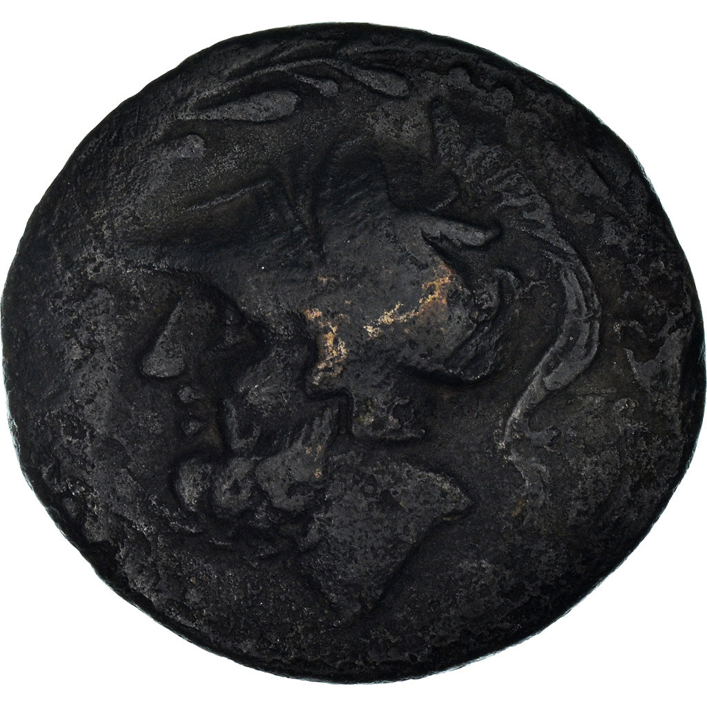 Munten, Bruttium, Brutti (211-208 AV JC), Double unit, ZF, Bronze, SNG ANS:100