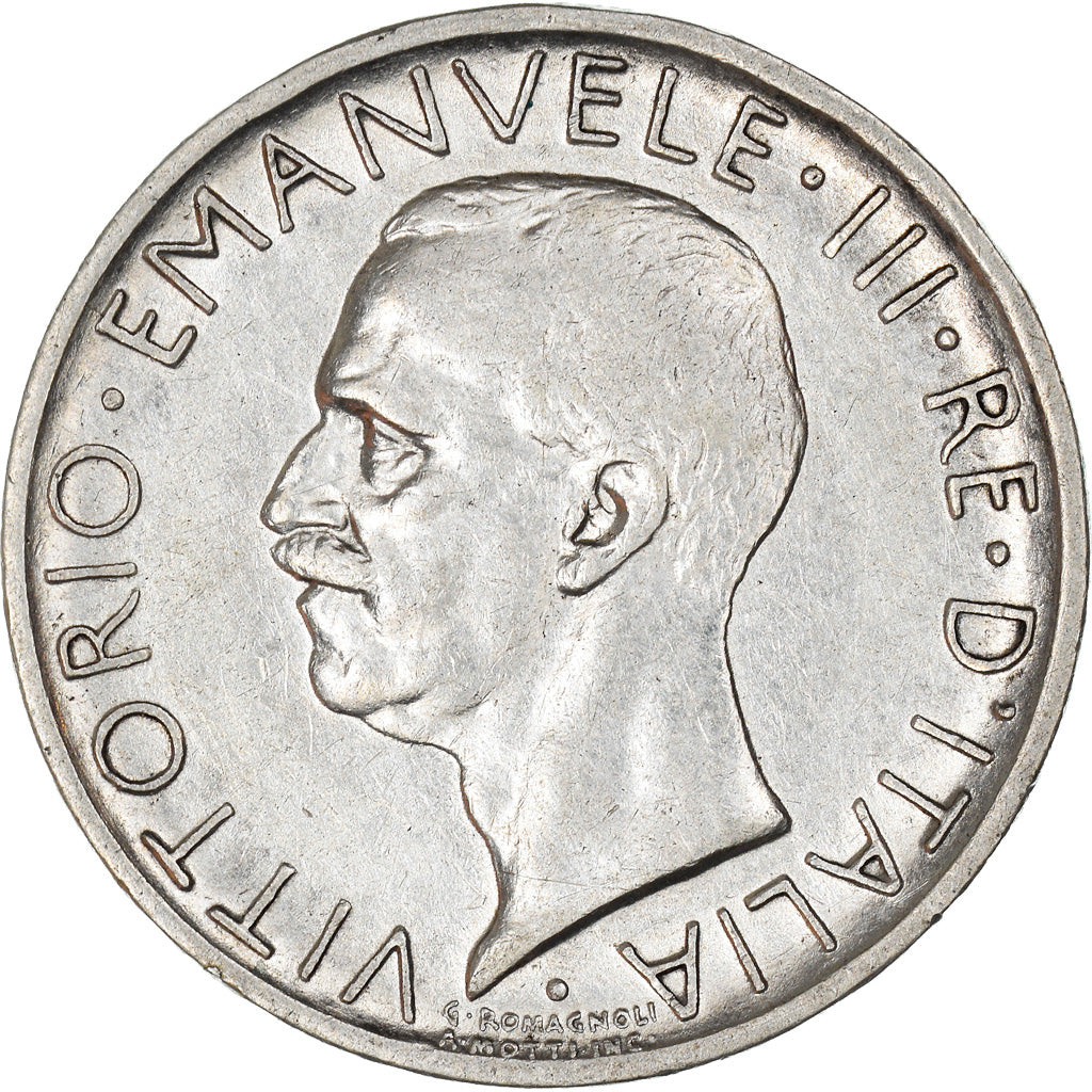 Monnaie, Italie, Vittorio Emanuele III, 5 Lire, 1930, Rome, TB+, Argent, KM:67.1