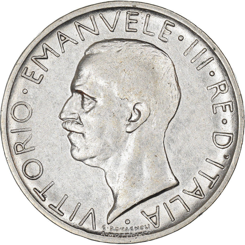 Monnaie, Italie, Vittorio Emanuele III, 5 Lire, 1930, Rome, TB+, Argent, KM:67.1