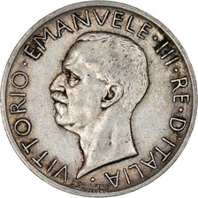 Coin, Italy, Vittorio Emanuele III, 5 Lire, 1930, Rome, VF(30-35), Silver
