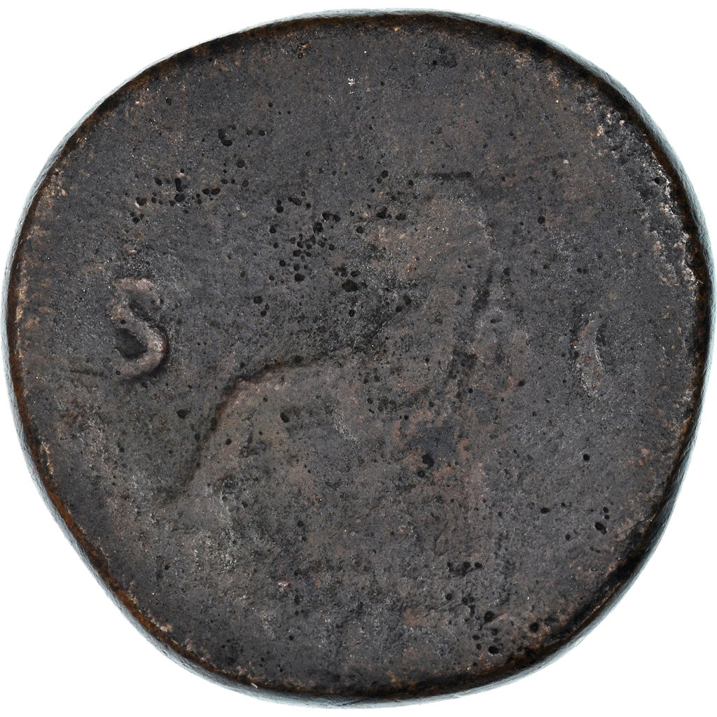 Roman Empire, Julia Titi, Dupondius, 80-81, Rome, Bronzo, B+, RIC:398