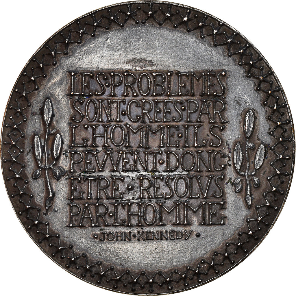 France, Medal, John Kennedy, Président des Etats-Unis d'Amérique, Politics, De